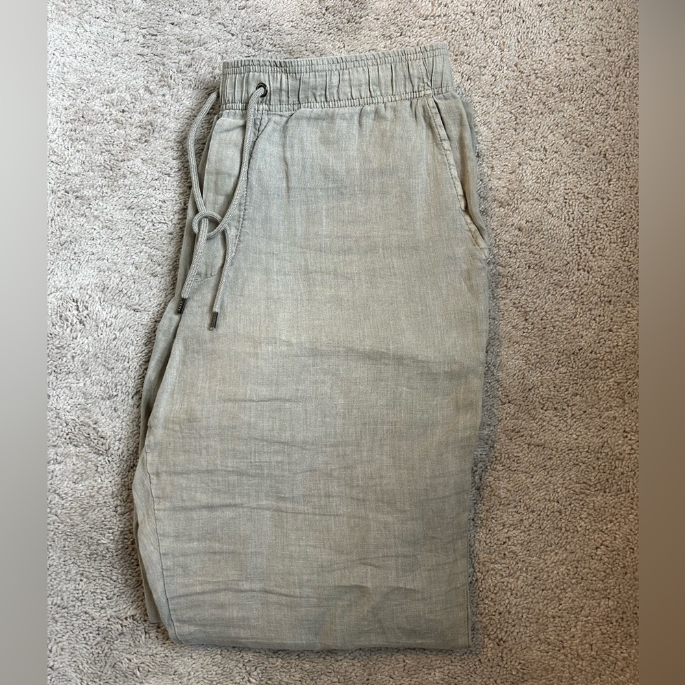 James Perse Men’s Linen Pants, size 2 (medium)